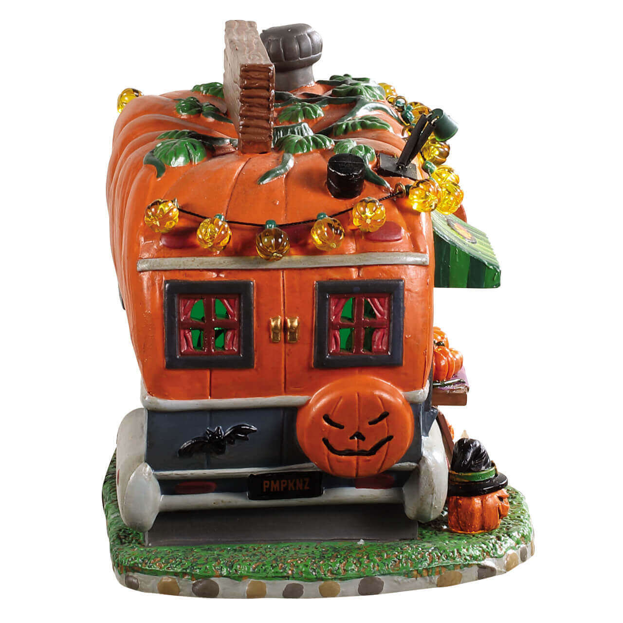 LEMAX Pick Me Pumpkin Wagon, Battery Operated (4.5V) #95444